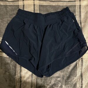 lululemon size 6 navy blue hotty hots